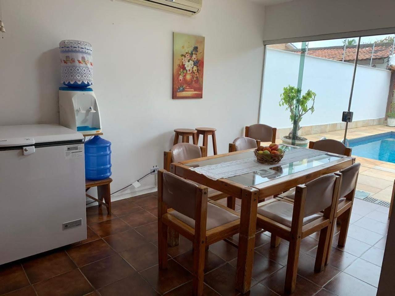4 Suites, Ar Cond Tv, Internet, Piscina,150 Mts Praia! Aceitamos Pet! Γκουαρούχα Εξωτερικό φωτογραφία